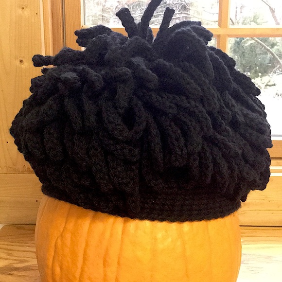 Black handmade hat, Billy Gibbons, ZZTopp inspire - Picture 1 of 4